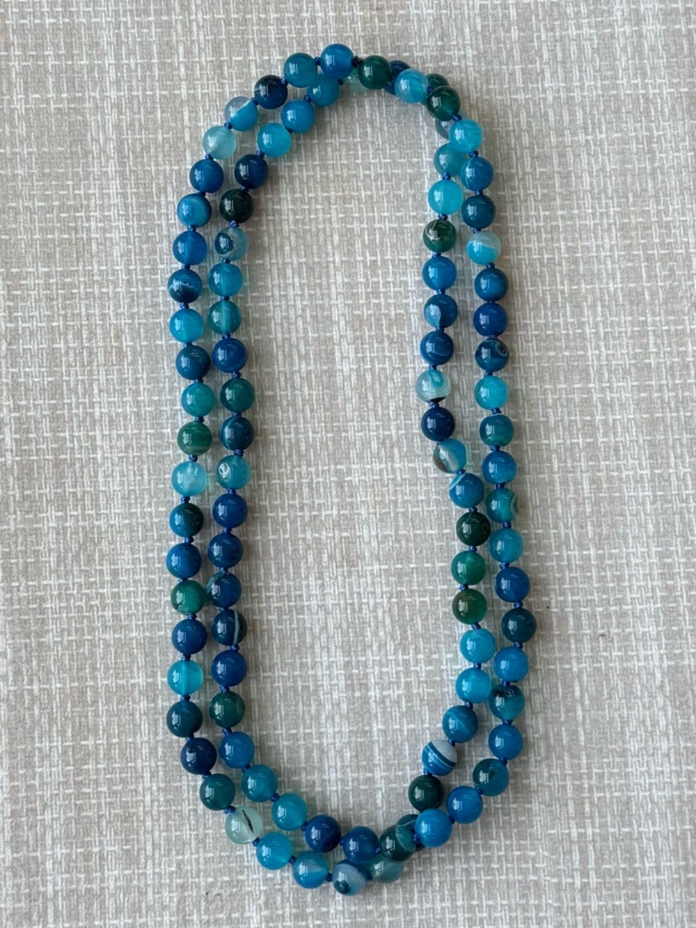 NWOT Tuckernuck Blue Agate Necklace
